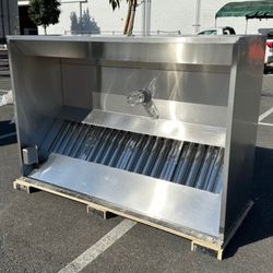 6 ft NSF Restaurant Hood And Exhaust Fan 08 HBS