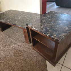 Coffee Table with 2 End Tables 