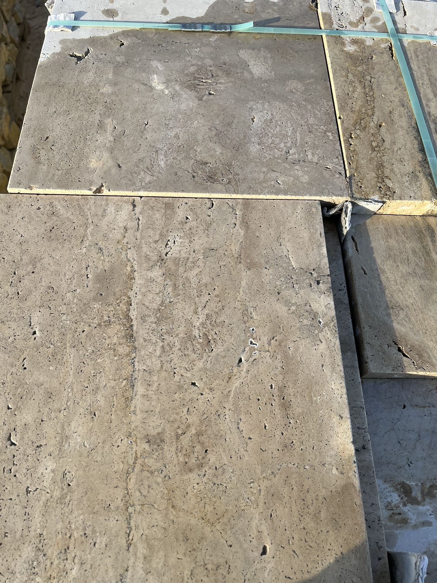 Tan Wood Travertine Stone Pavers for Sale in Dallas, TX OfferUp