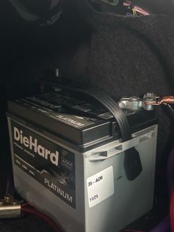 AGM Battery - Group 35