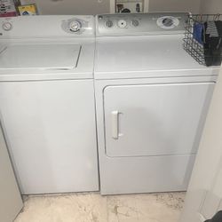 GE Washer & Dryer Set – Works – Super Capacity – $250 OBO