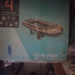 Inflatable Four-person Boat Heavy Thick Vinyl