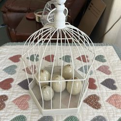 Metal Birdcage Decor