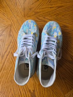 Color Changing Platform Vans- women's size 9