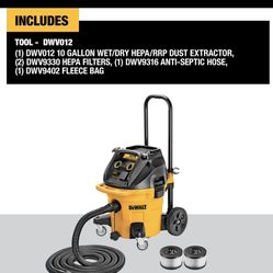 Dewalt Dust Extractor 10 GAL