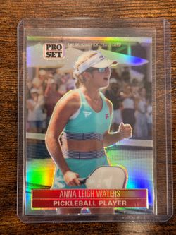 Anna Leigh Waters Metal Pickleball Card