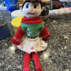 Girl Elf On The Shelf