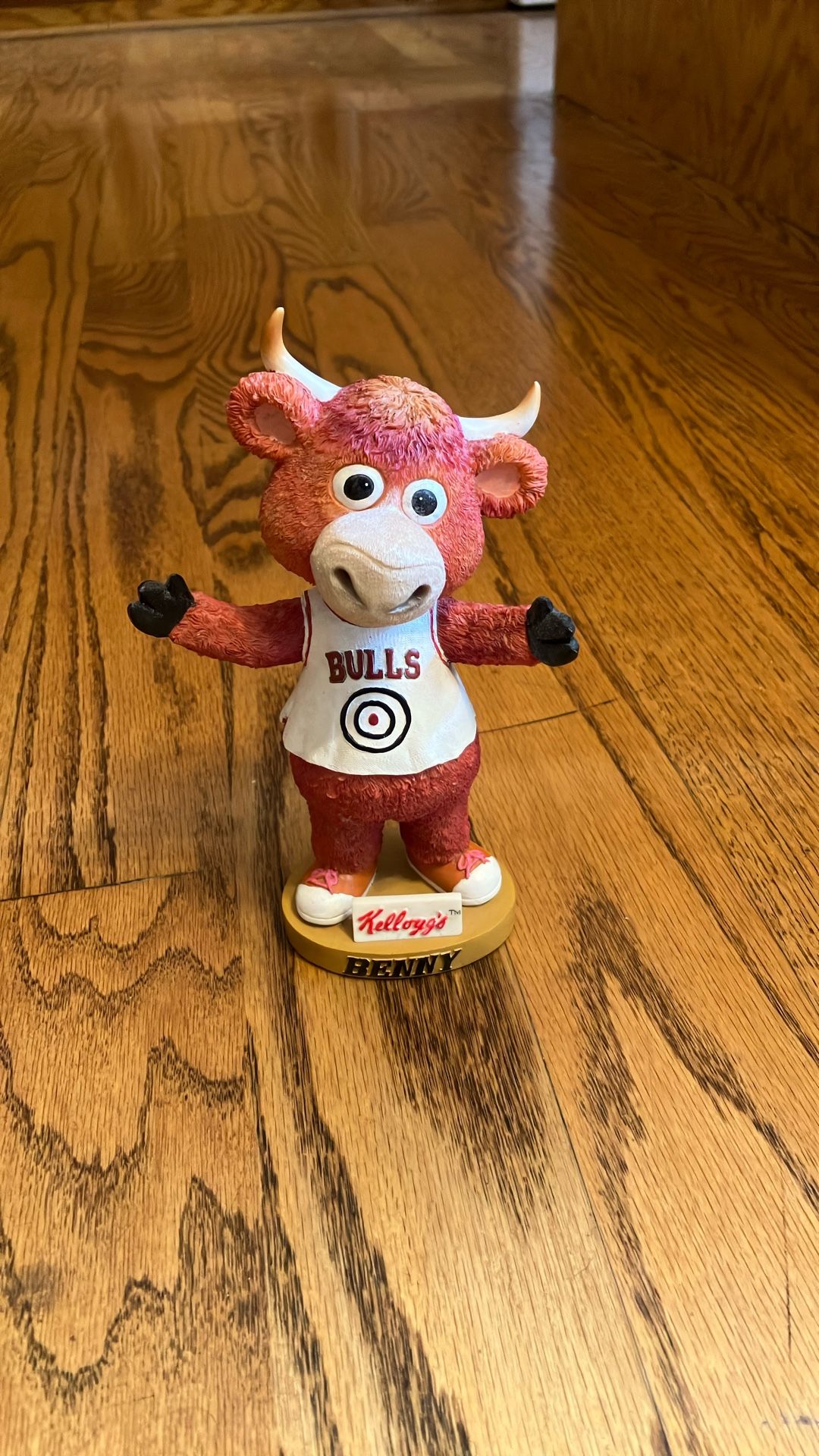 Vintage Benny The Bull 2002 Bobblehead