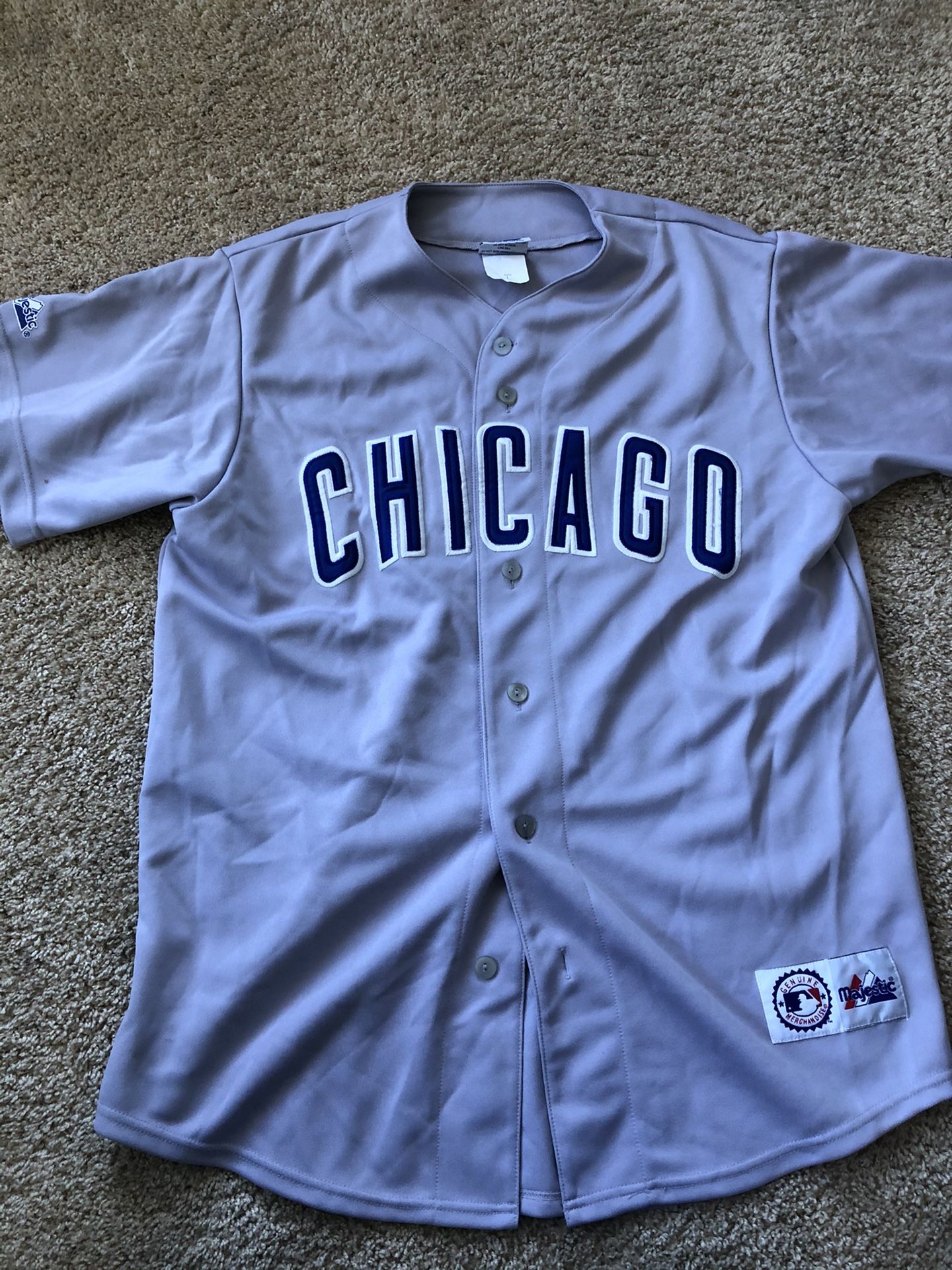 Chicago cubs jersey size large