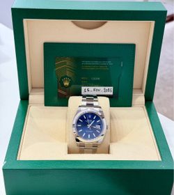 2025 Rolex 41mm Blue Slate Dial Model 126300 (W/Card)