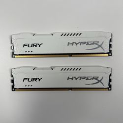 Fury DDR3 Memory - 8GB kit (2 × 4 GB ) 1866MHz