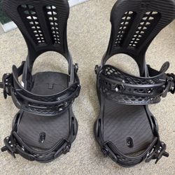 Union Trilogy Snowboard Bindings Size Small