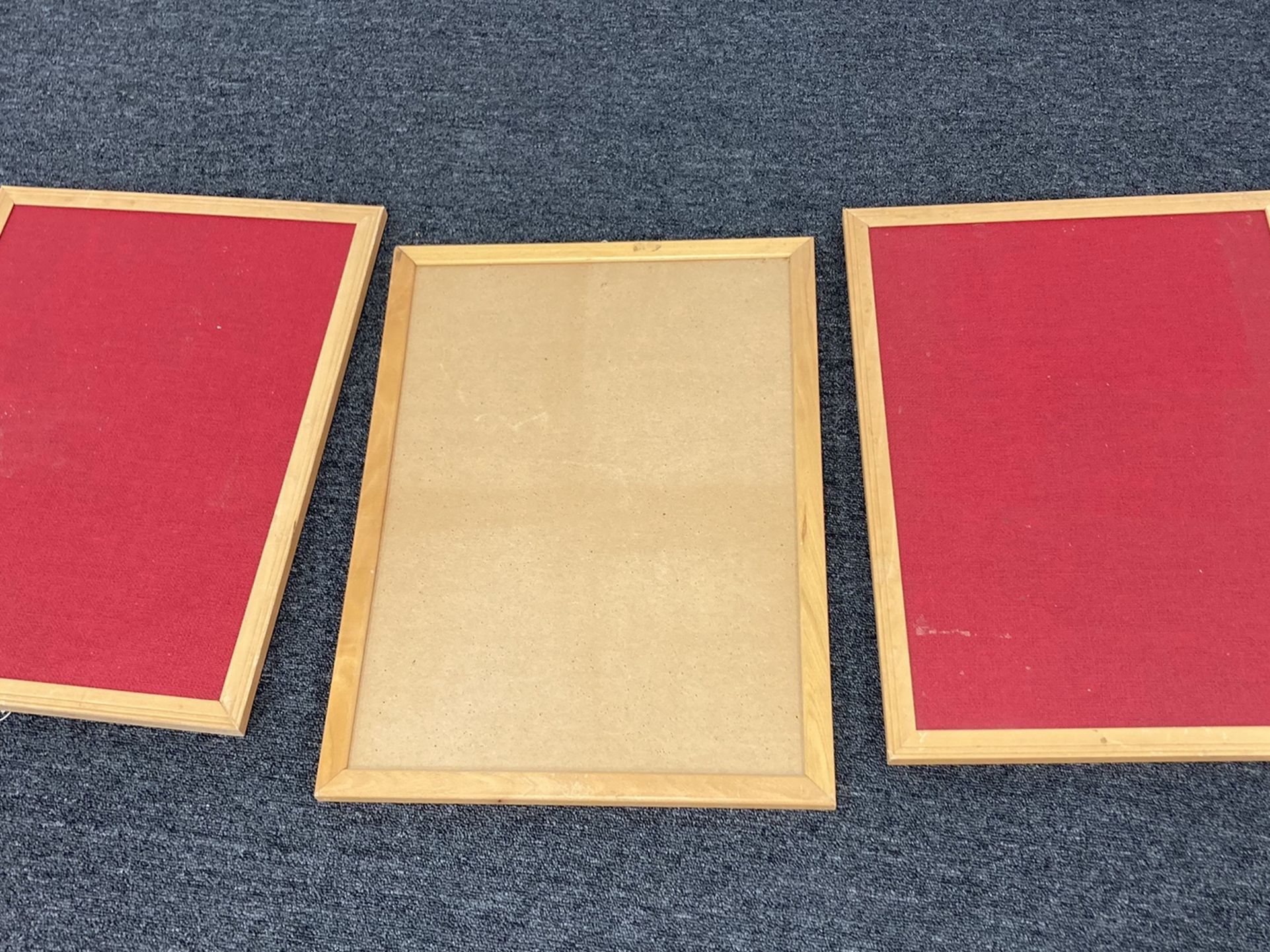 Three Vintage Pinboards