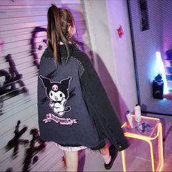 Kulomi Jeans Jacket W/crystal