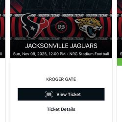 Texans Vs Jags