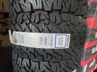 LT315/70R17 BF Goodrich All-terrain T/A KO2