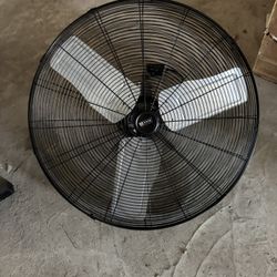 2X- King Electric 30-in Commercial Wall Mounted Fan, 8200 CFM, 120V