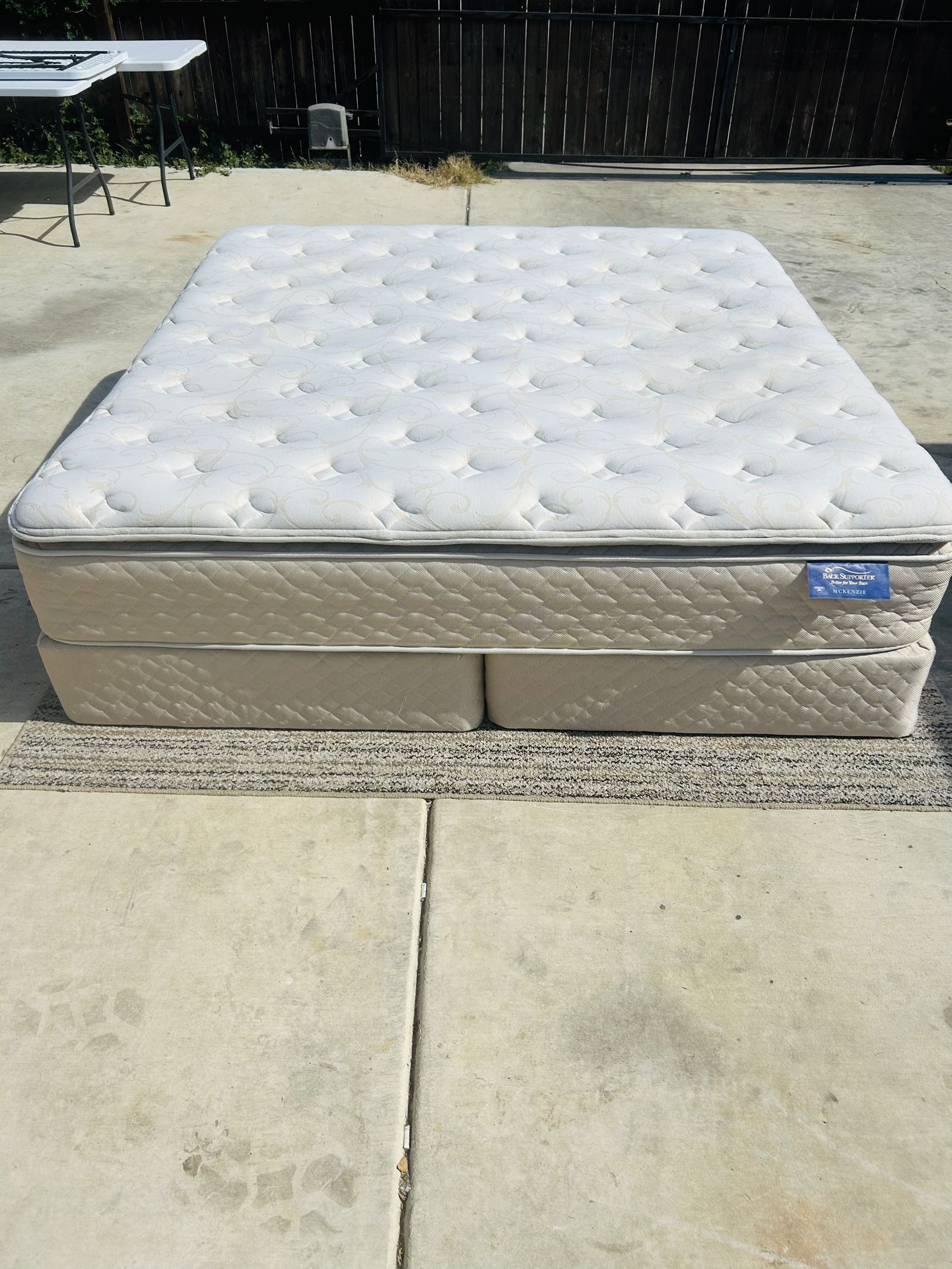 King Size Mattress Set (Pillowtop) for Sale in San Antonio, TX OfferUp
