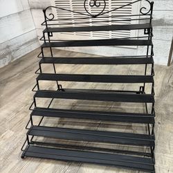 8 Tier Metal Nail Polish/Essential Oil  Display Rack