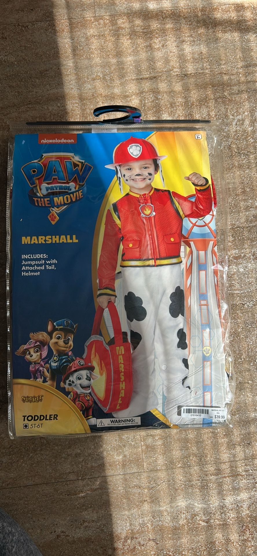 Paw Patrol Marshall Costume
