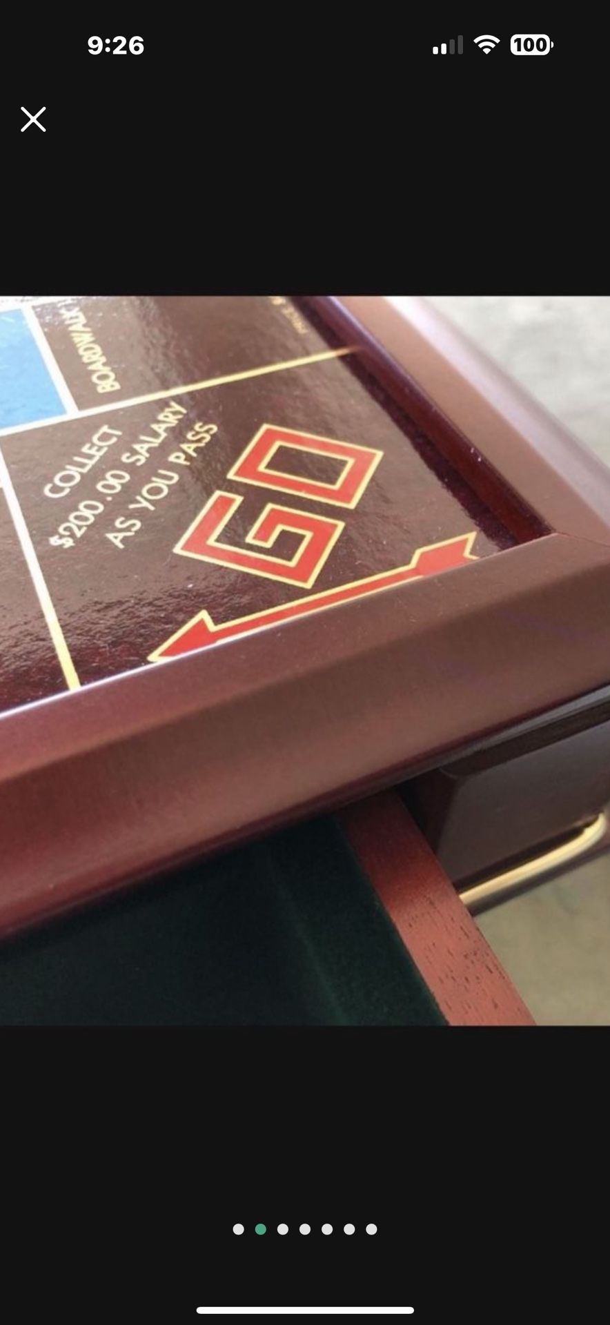 Monopoly board game collectible