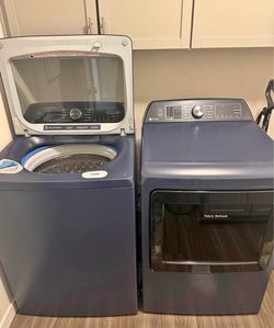GE washer and dryer