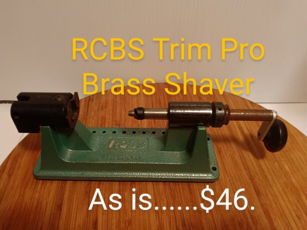 #330... Brass Casing Shaver