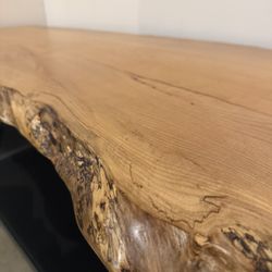 Custom Live Edge Table