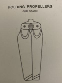 DJI Spark Part 2 - 4730S Quick-release Folding Propellers 1 Pair(1CW+1CCW) -OEM