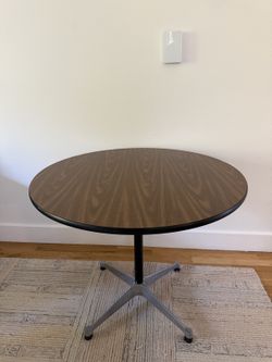 Herman Miller Eames 36" Round Dining Table - Mid Century Modern