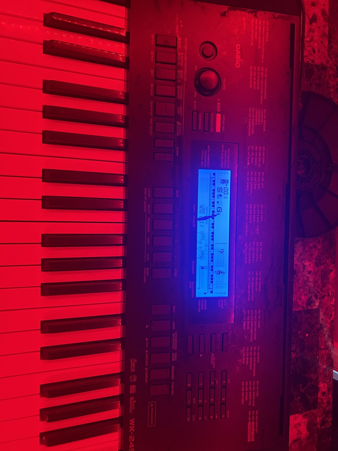 Electric piano 75 keys