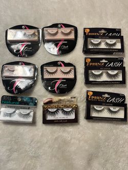 Mixed Eyelashes Bundle Lot of 9
