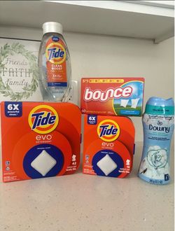 Tide, Bounce & Downy Laundry Bundle