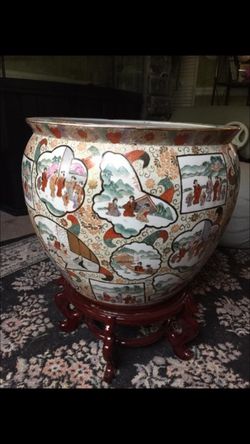 18” fishbowl with stand