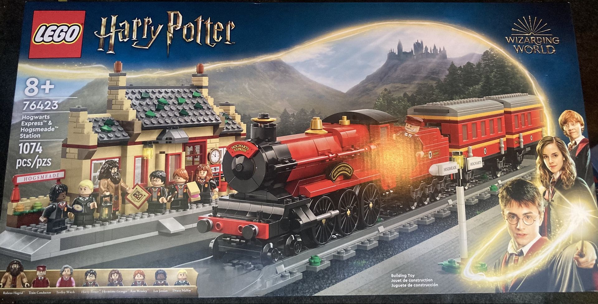 Lego Harry Potter hogwarts express and hogsmeade station