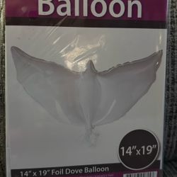 ‼️PLEASE DONT ASK IF AVAILABLE‼️ ORDER TO BE MADE‼️WHITE DOVE FOR BALLOON BOUQUETS 