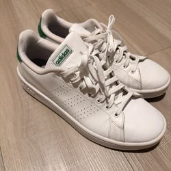 Adidas Core 2.0 - White/Green - Size 10 - Worn Once // $30