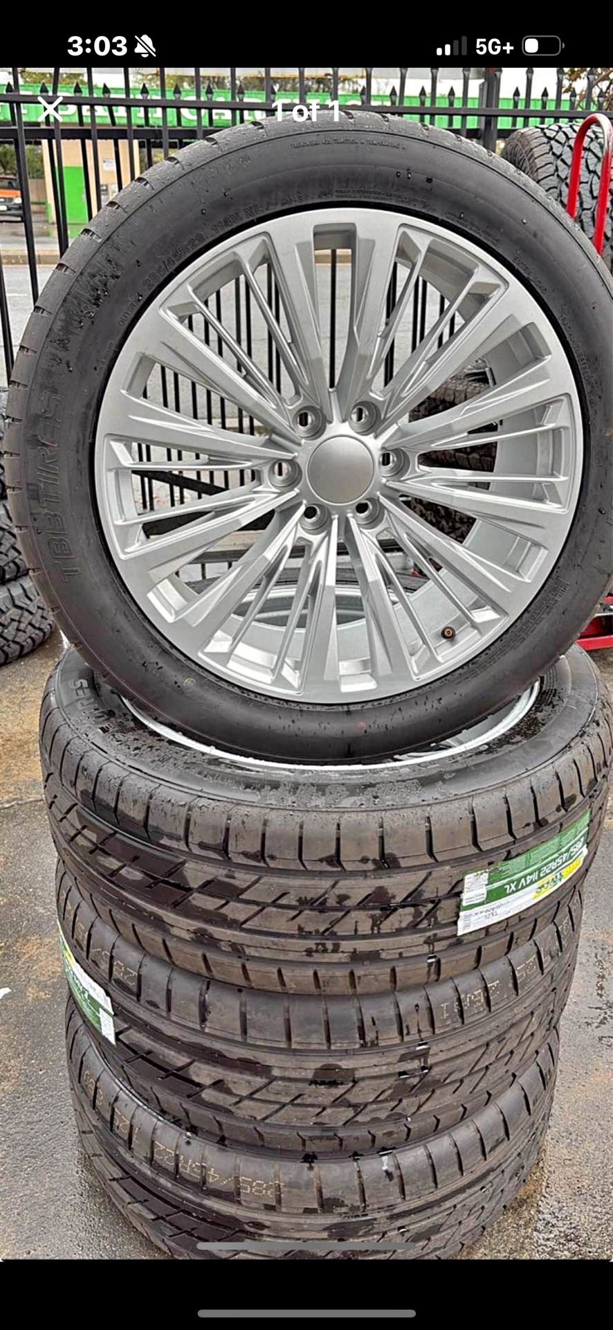 22” Escalade v wheels & 285/45/22 tbb tires! New! We finance! Financiamos!