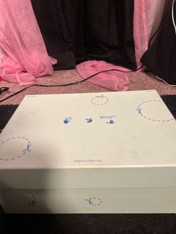 Off white pink and black