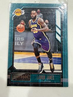 LeBron James Panini Playbook Lakers Basketball Card