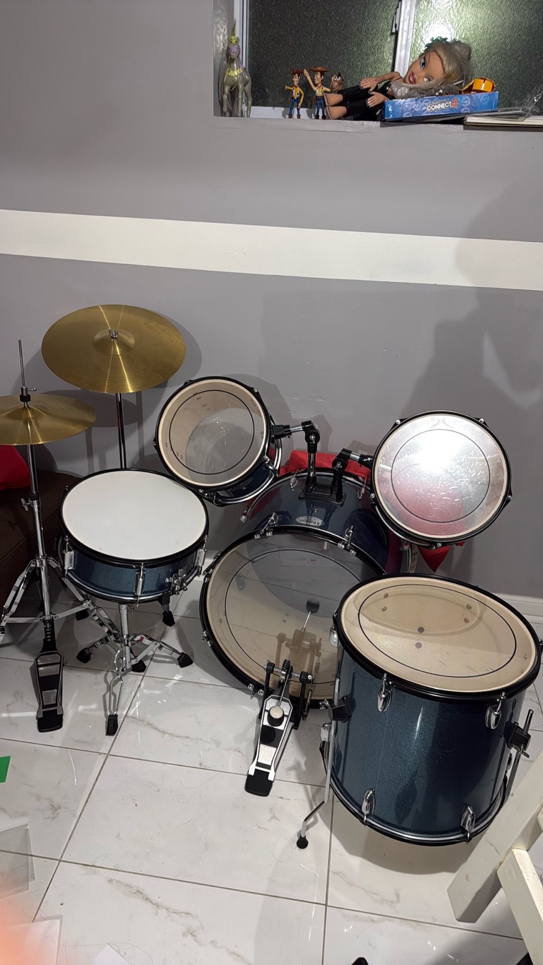 Ktaxon 5 peice drum set