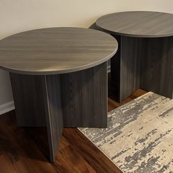 Modern Round Nesting Table