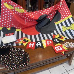Mickey and Minnie Mouse Party Items 