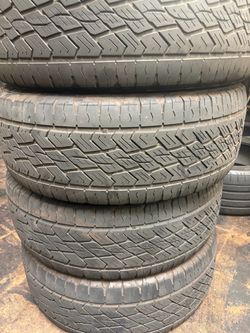 Tires 255-60r18 continental