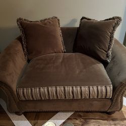 Sofa Loveseat Ottoman Couch Set
