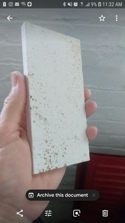 Travertine tile