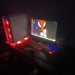 Gaming Pc w/ Keyboard + Mouse & 240hz Monitor
