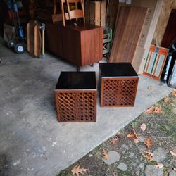 Mid Century Side Tables 