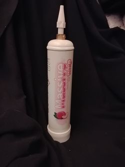 Whipped Cream Cylinder/Tank - Peach Flavor 640g (23oz) Massive Baking Dessert