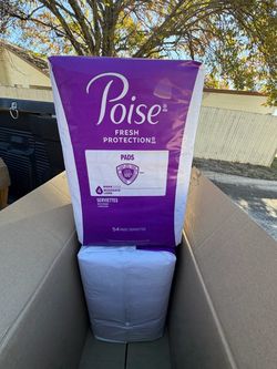 Poise Pads Moderate Long 4 Drops 108ct